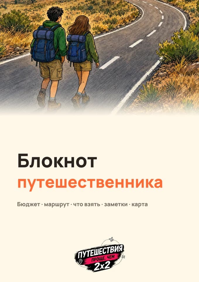 Обложка «Блокнот путешественника»